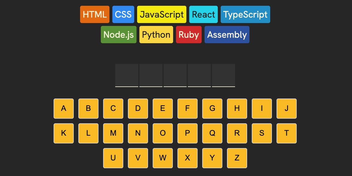 A cropped picture of Assembly: Endgame, featuring a keyboard and nine programming languages in vibrant colours